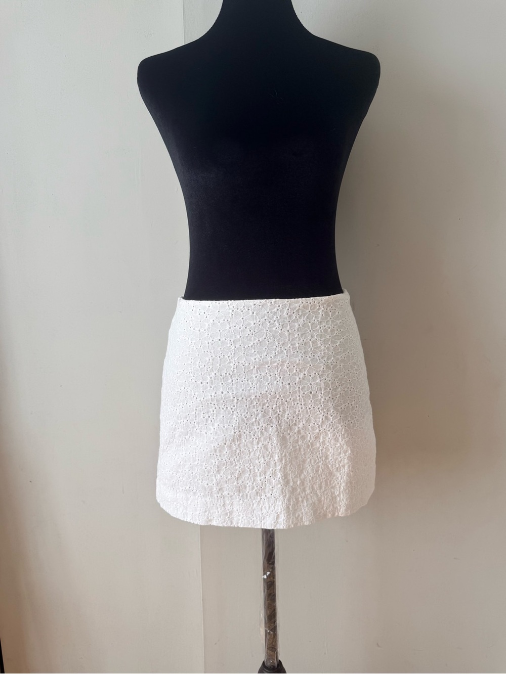 Lilly Pulitzer White Eyelet Mini Skirt
